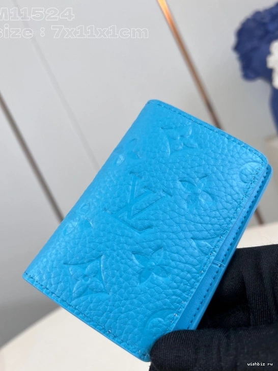 WIS cm Pocket VUITTON LOUIS Organizer-7.5*11.1*1 1113